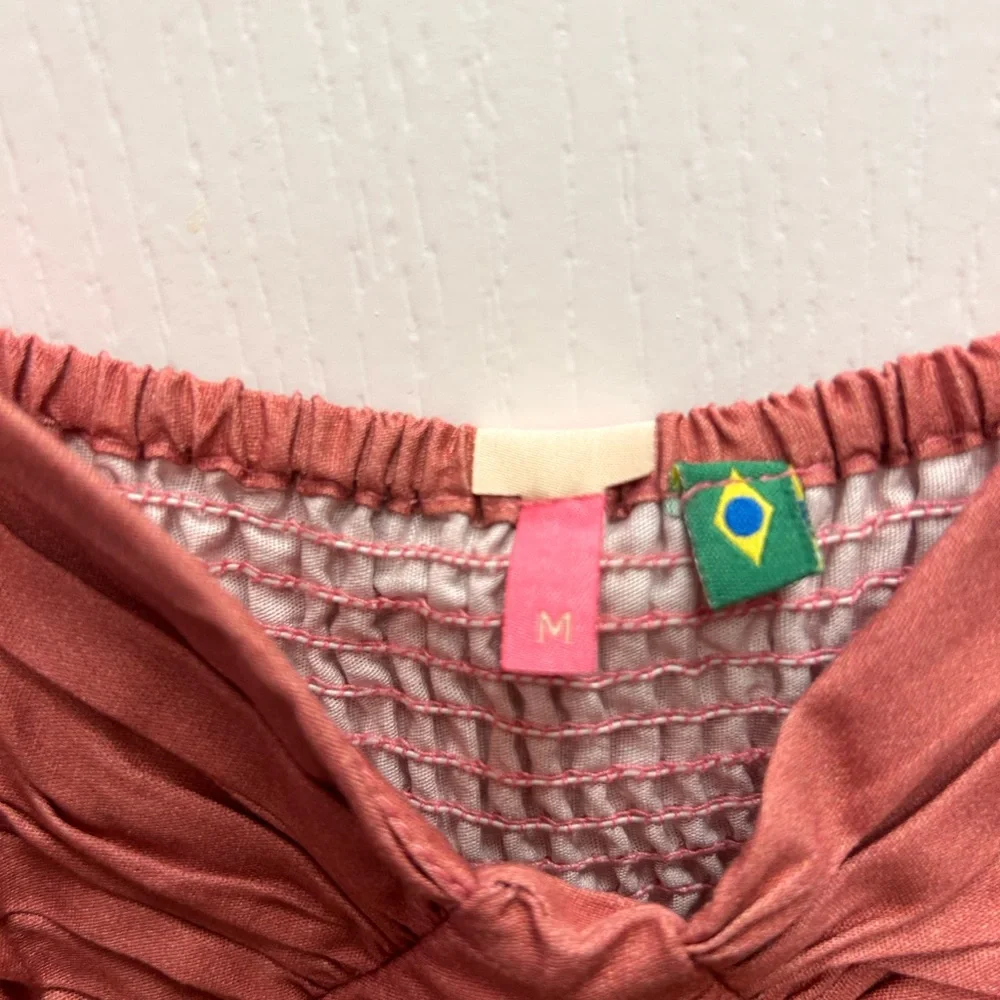 NWT FARM Rio Floral Pink and Yellow Mini Dress Size M - Picture 5 of 8